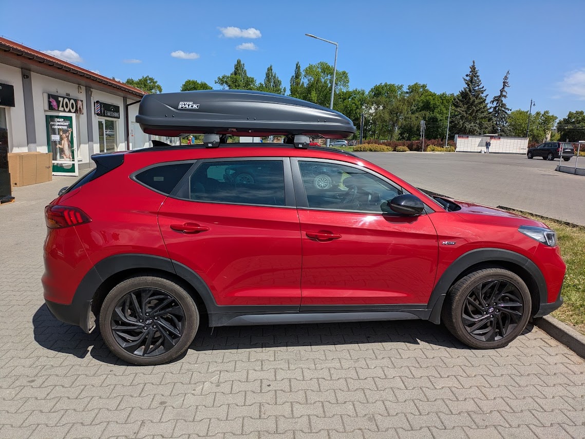 Box dachowy Interpack Traxer Hyundai Tucson Box dachowy Interpack Traxer Hyundai Tucson